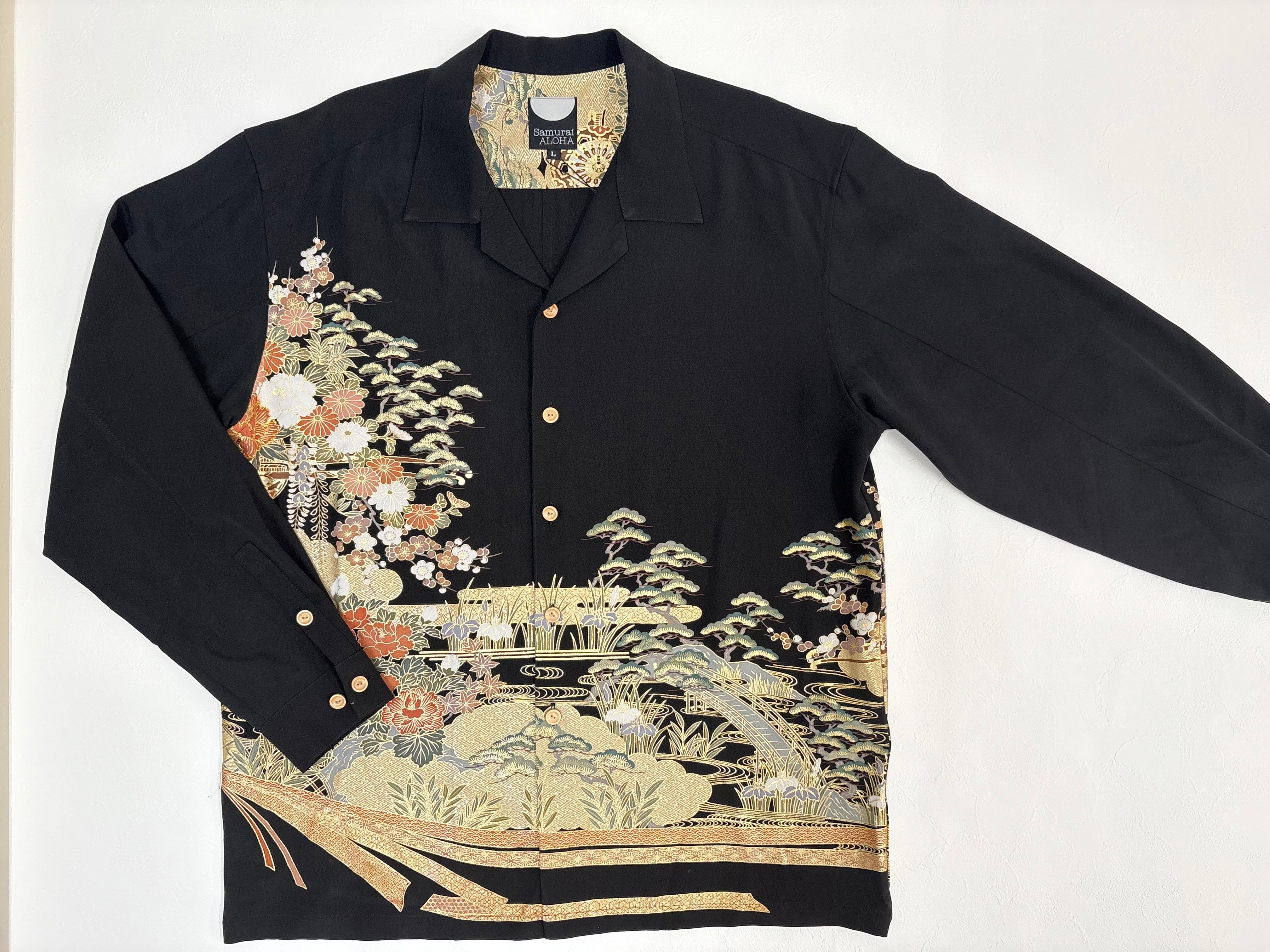 サムライアロハ(長袖) Silk_L 22631045 | SAMURAI ALOHA