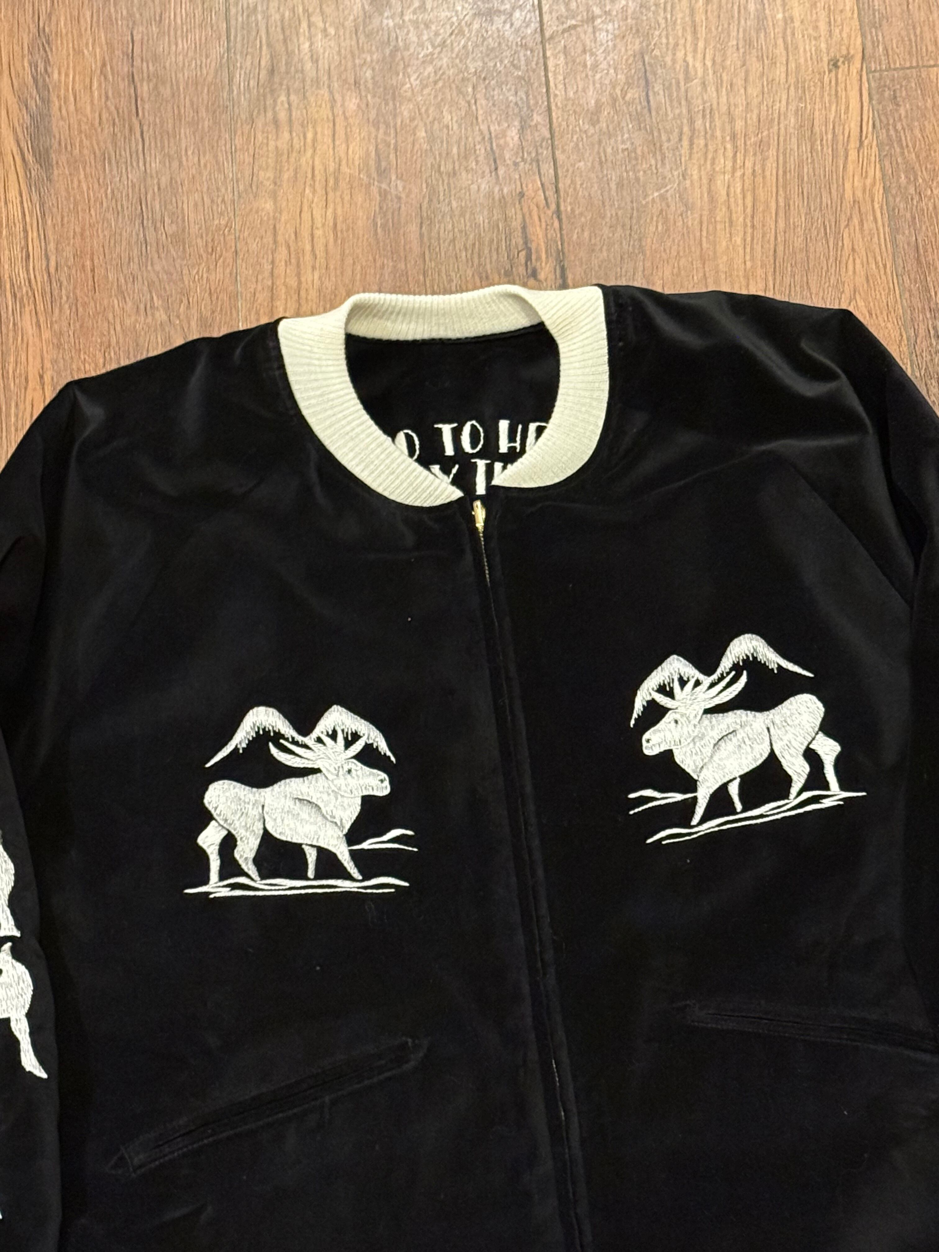 THREEFACE 'ALASKULL' SOUVENIR JACKET | vintage clothing twoface