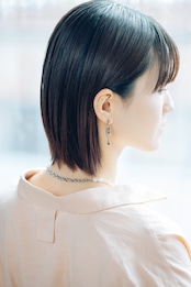 『四角い空』 square chain pierce