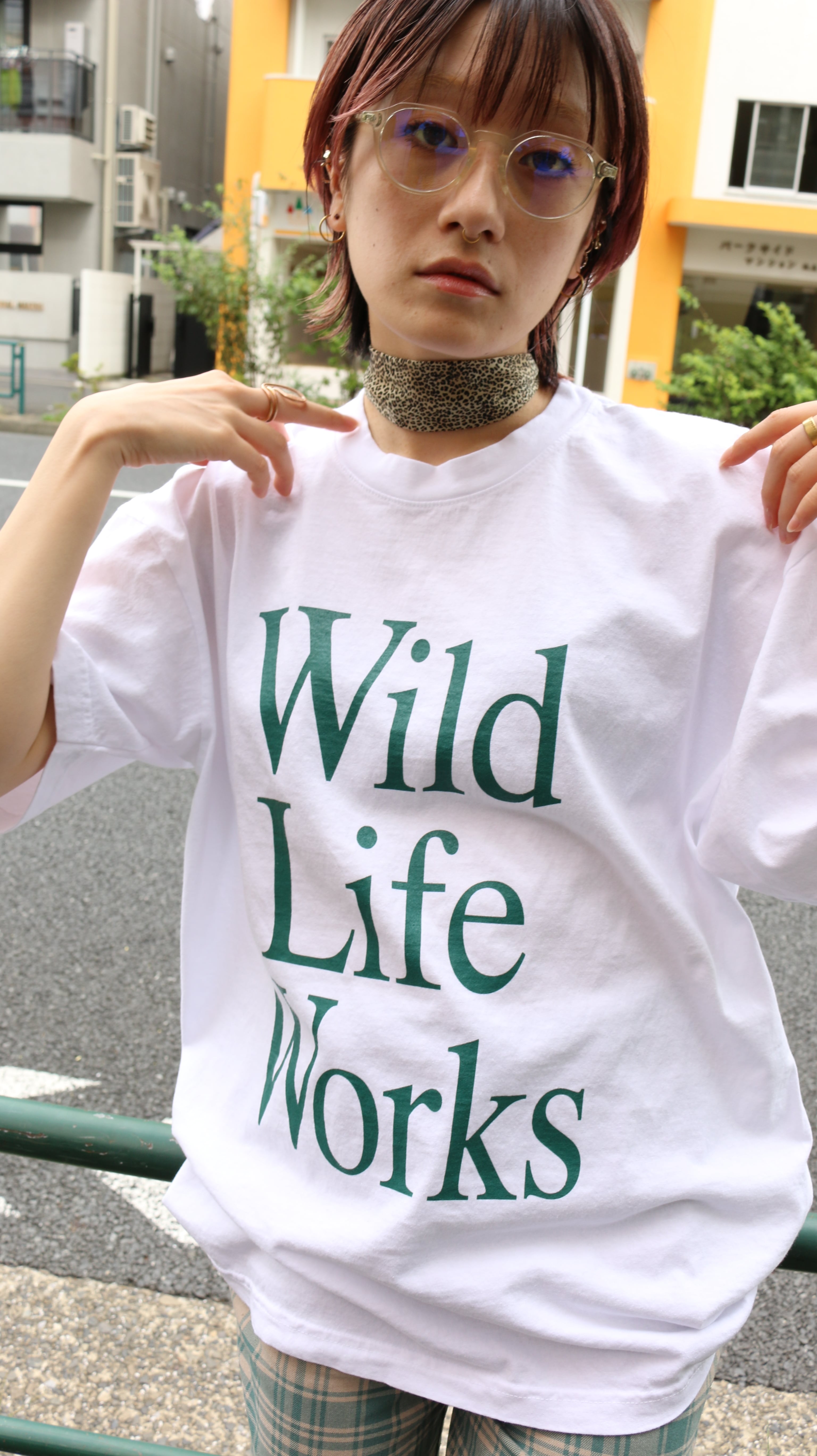 wild life works ロングTシャツ 白 Snow Man メンバー着用ブランド 『WILDLIFE WORKS』 Tシャツ、ロンTが