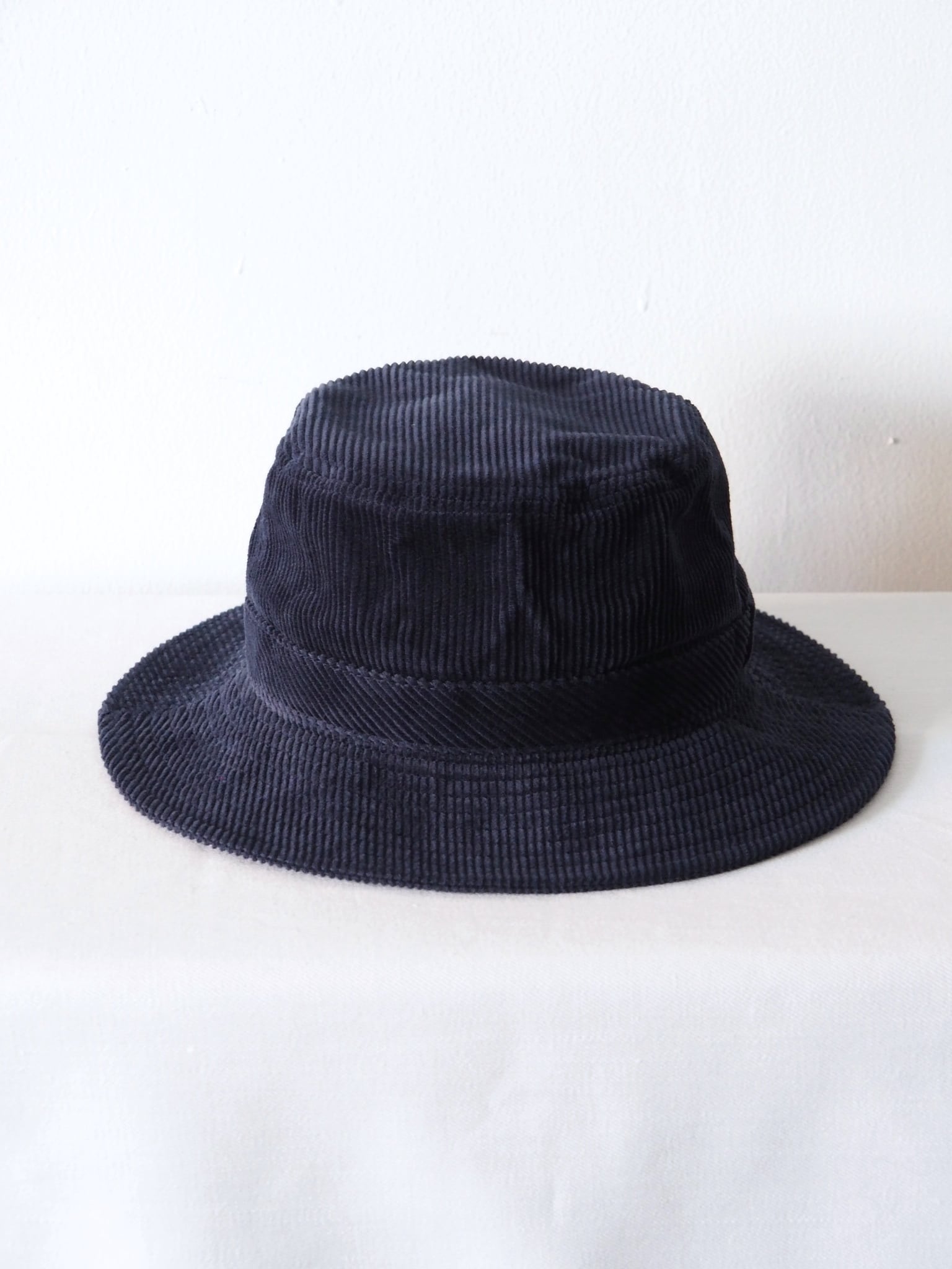 FUJITO Corduroy Bush Hat Navy,Brown