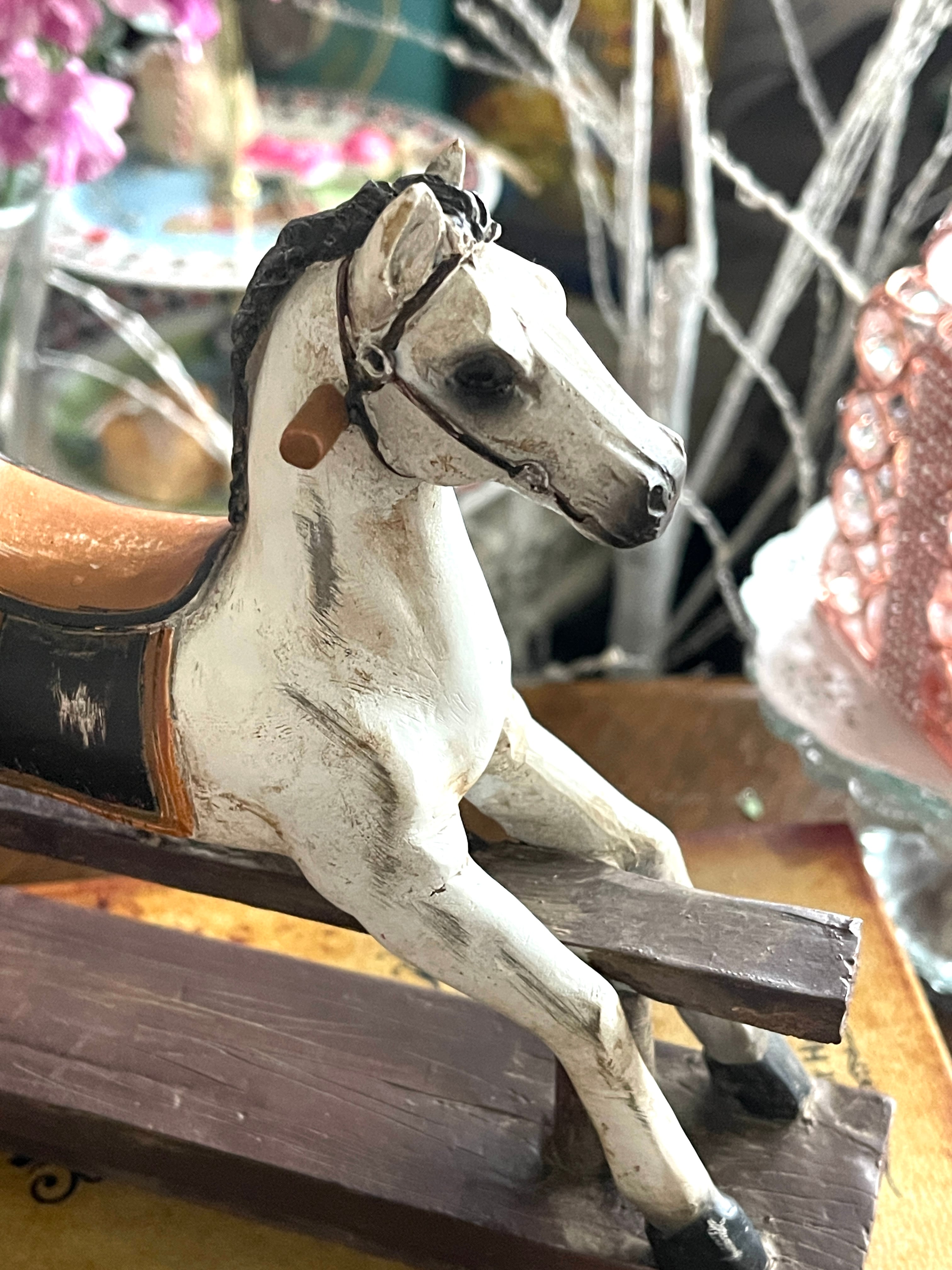 ◇ロッキングホース◇インテリア◇馬◇アンティーク風◇2026