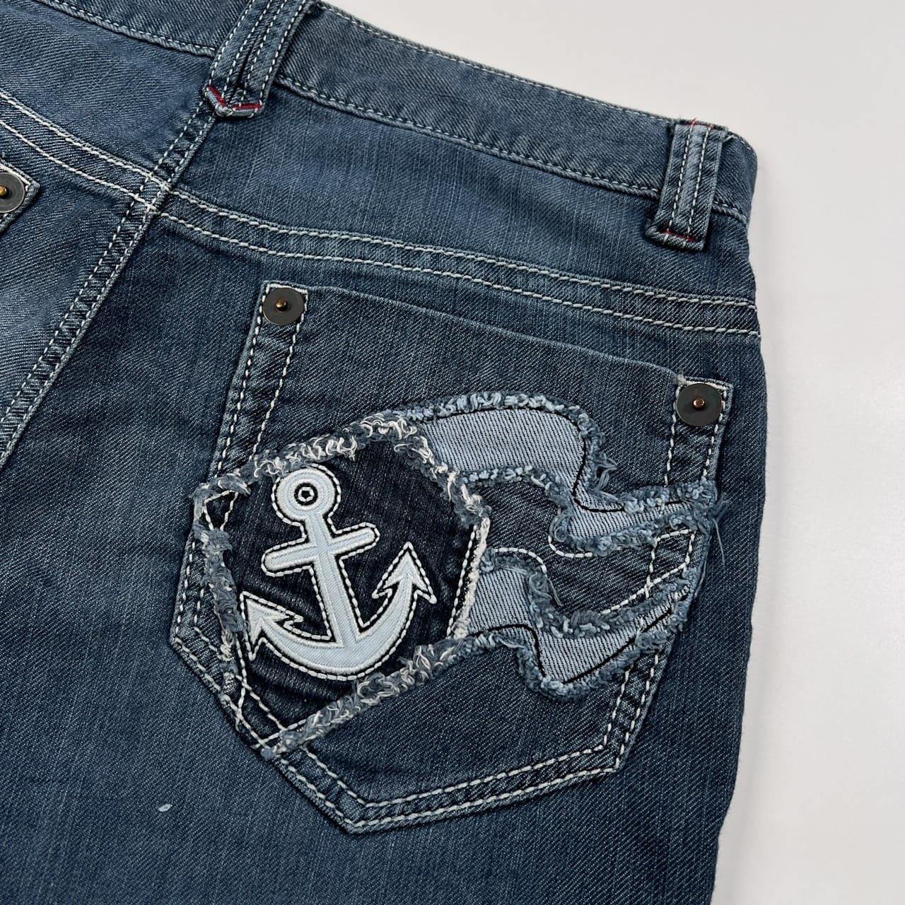 PIA SPORTS ピアスポーツ バックデザイン デニム 系 パンツ ジーンズ サイズ 82 /メンズ/ライカ/日本製