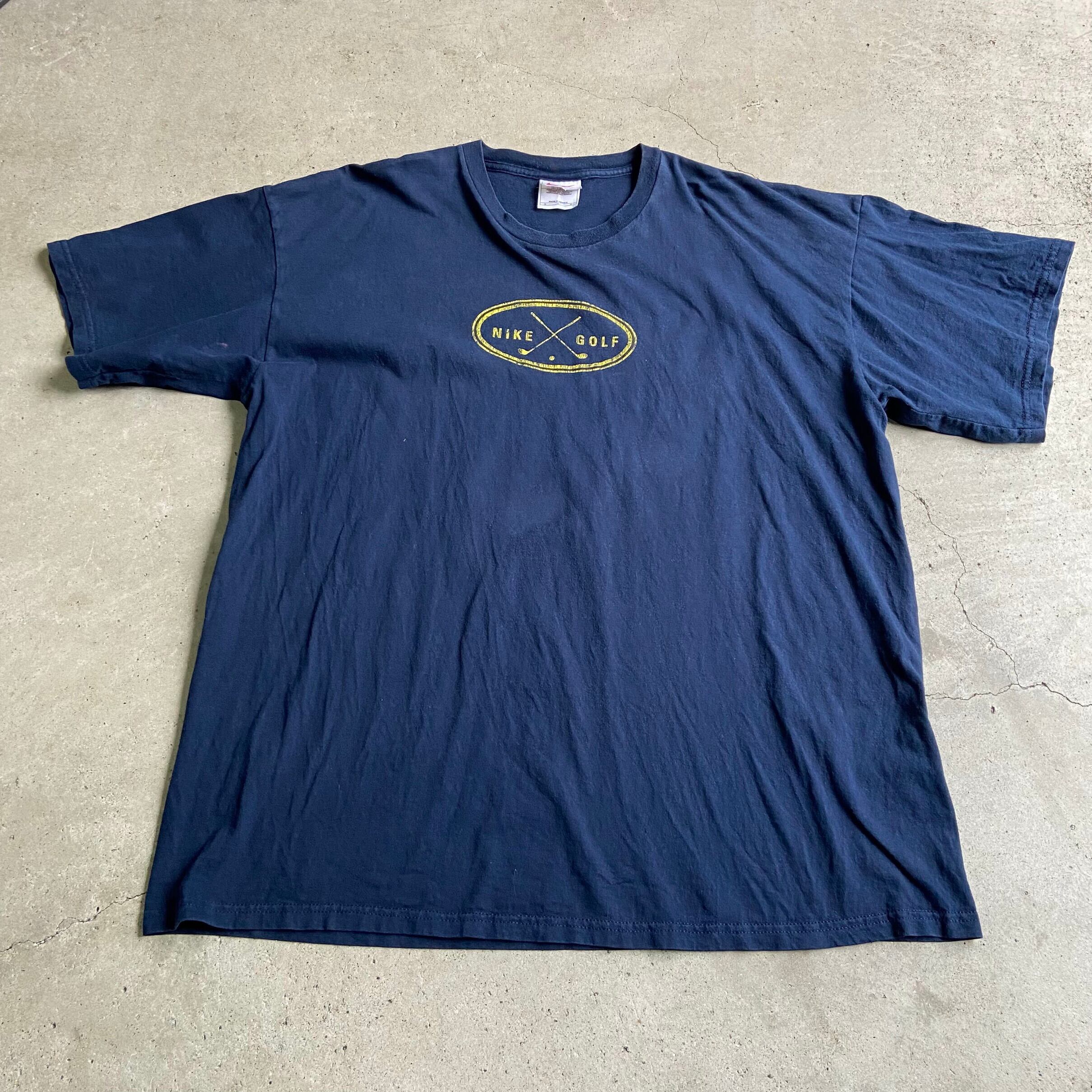 90年代 NIKE GOLF ナイキ ゴルフ ロゴ Tシャツ メンズXL 古着 90s