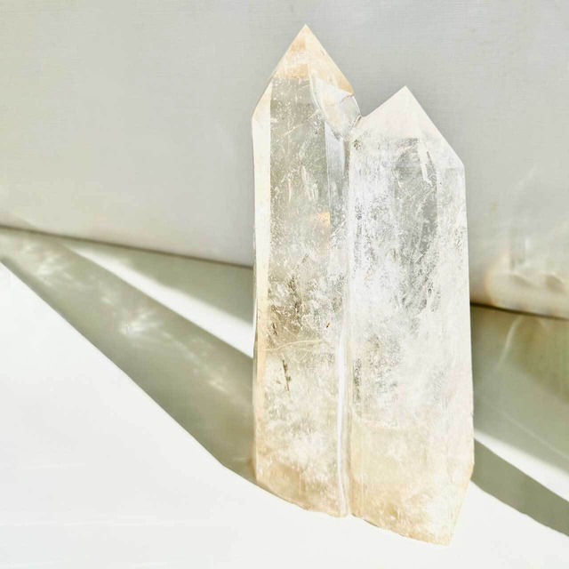 クリスタル ダブルポイントクラスター