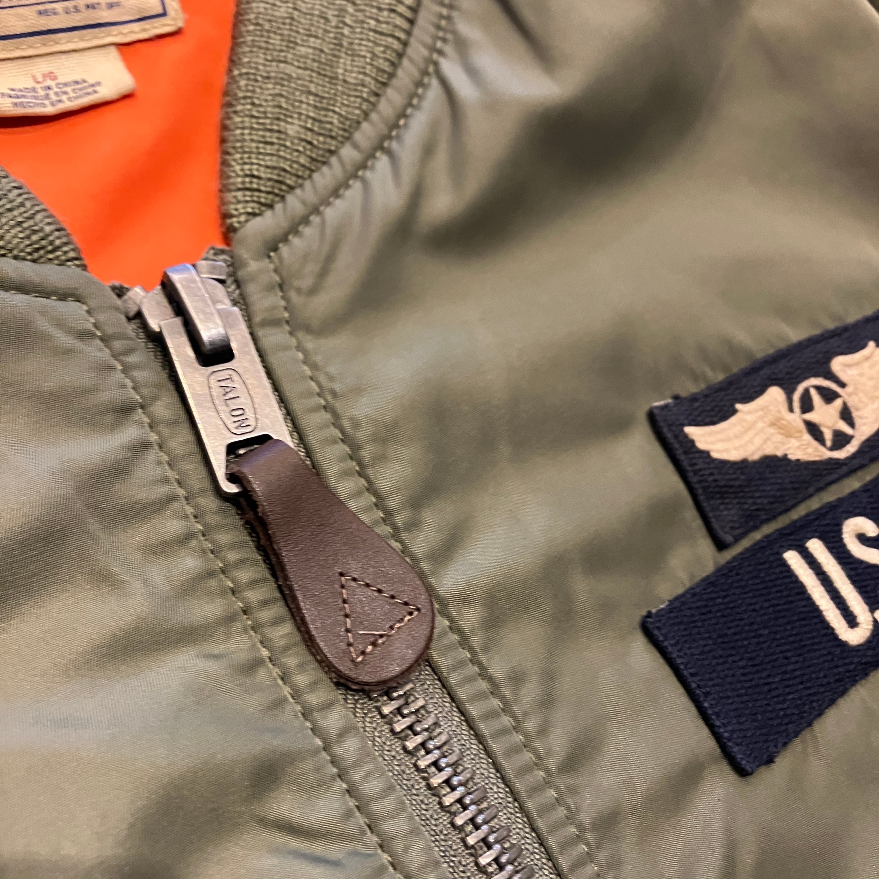 RALPH LAUREN MA–1 TYPE NYLON JACKET | safarionline