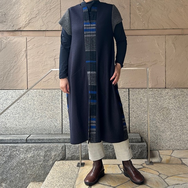 【最新作】パイル起毛ジャガードボーダー【256-7220】