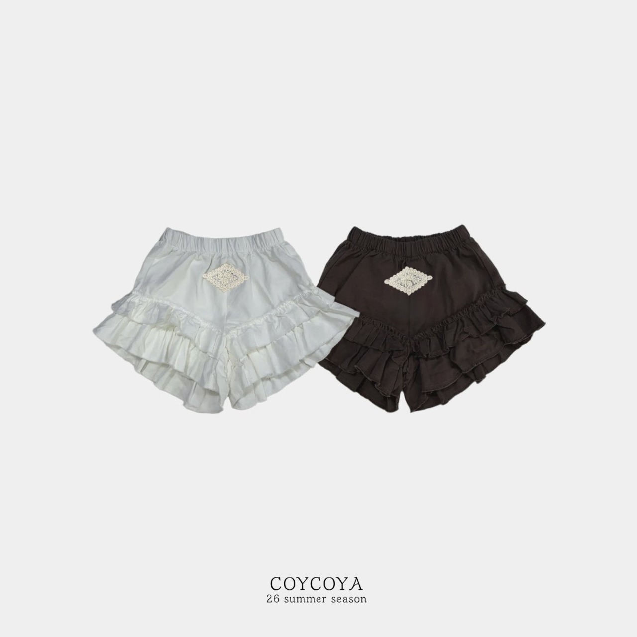[COYCOYA] Matilda Frill Short PT / [코이코야] 마틸다프릴숏PT