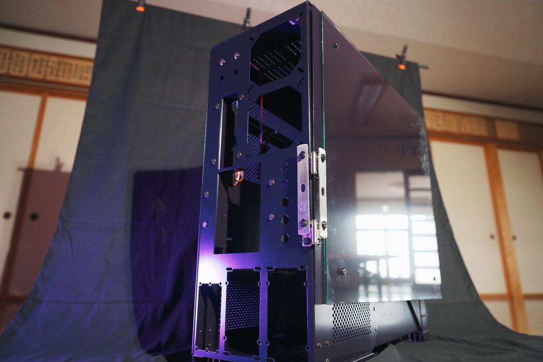 PCケース　VESPERS EE ZR9 Ver.1.0 VLIZ-1.0-DP PCケース】VESPERS EE ZR9 Ver.1.0 VLIZ-1.0-DP(Dark purple