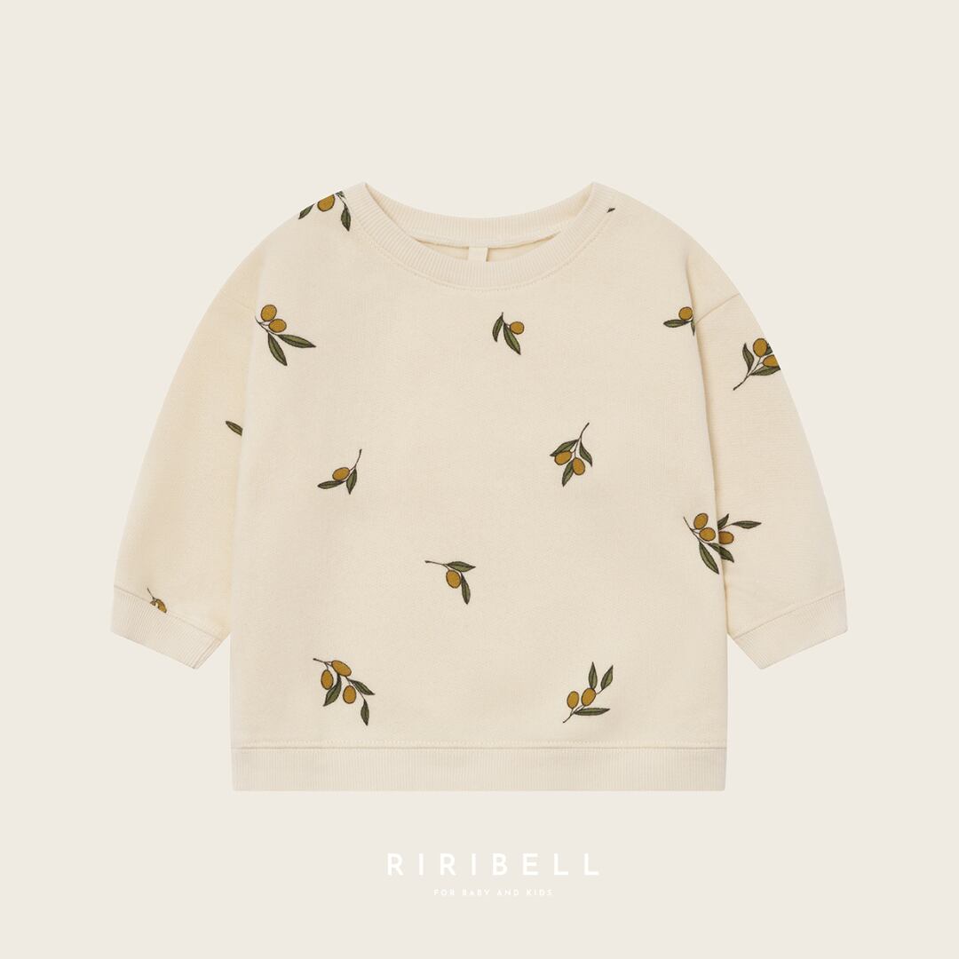 送料無料【organic zoo】Olive Garden Sweatshirt