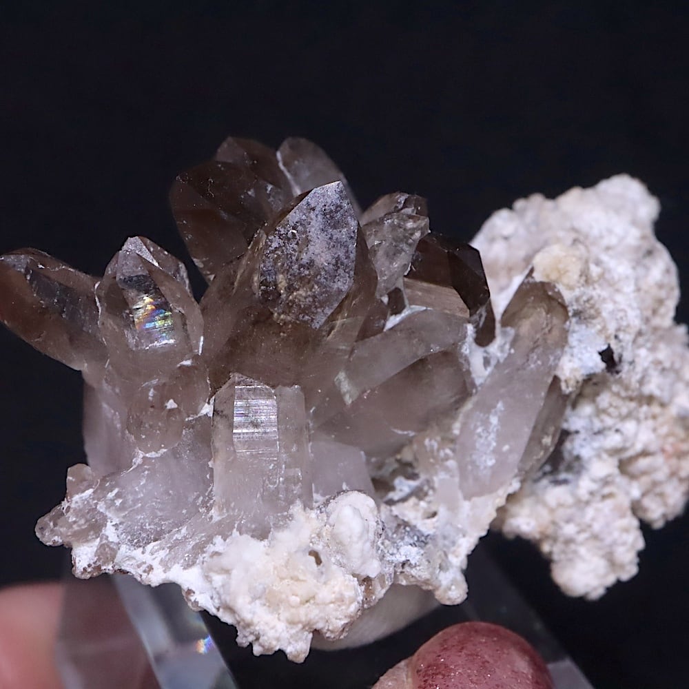 スモーキークォーツ 煙水晶 24.3g SQZ139 鉱物 原石 天然石