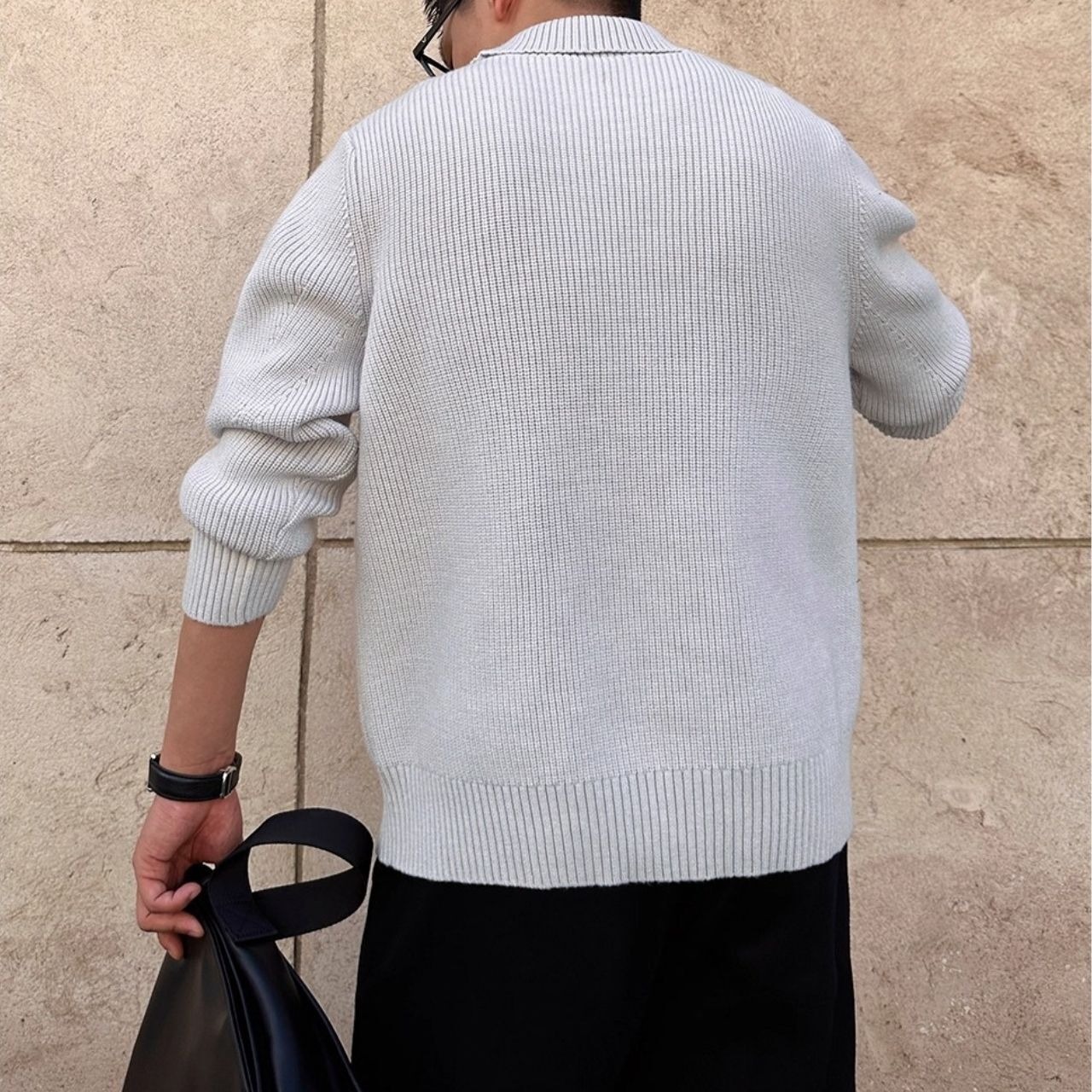 シンプルベーシックポロニット　1214