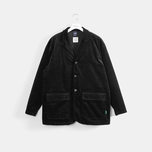 【APPLEBUM】RELAX CORDUROY JACKET - BLACK