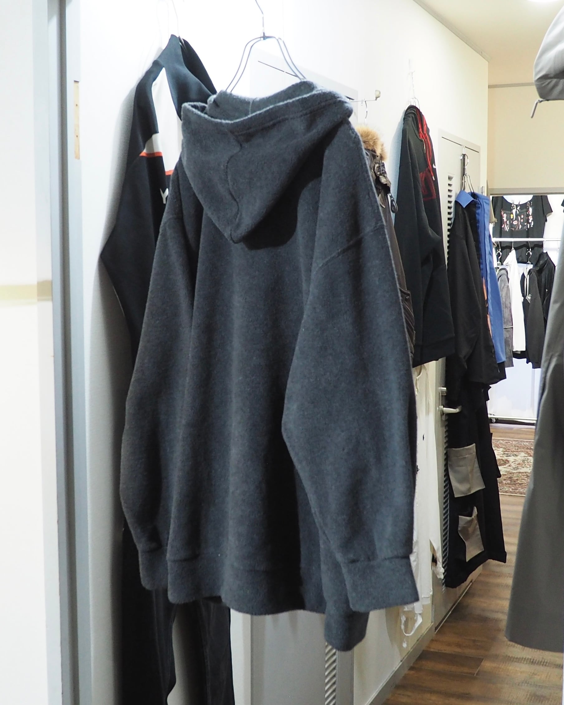 1990s " POLO SPORT - RALPH LAUREN " ” 赤ポニー ” Embroidery vintage fleece half zip Hoodie ポロスポーツ ラルフローレン ハーフジップフリースフーディ