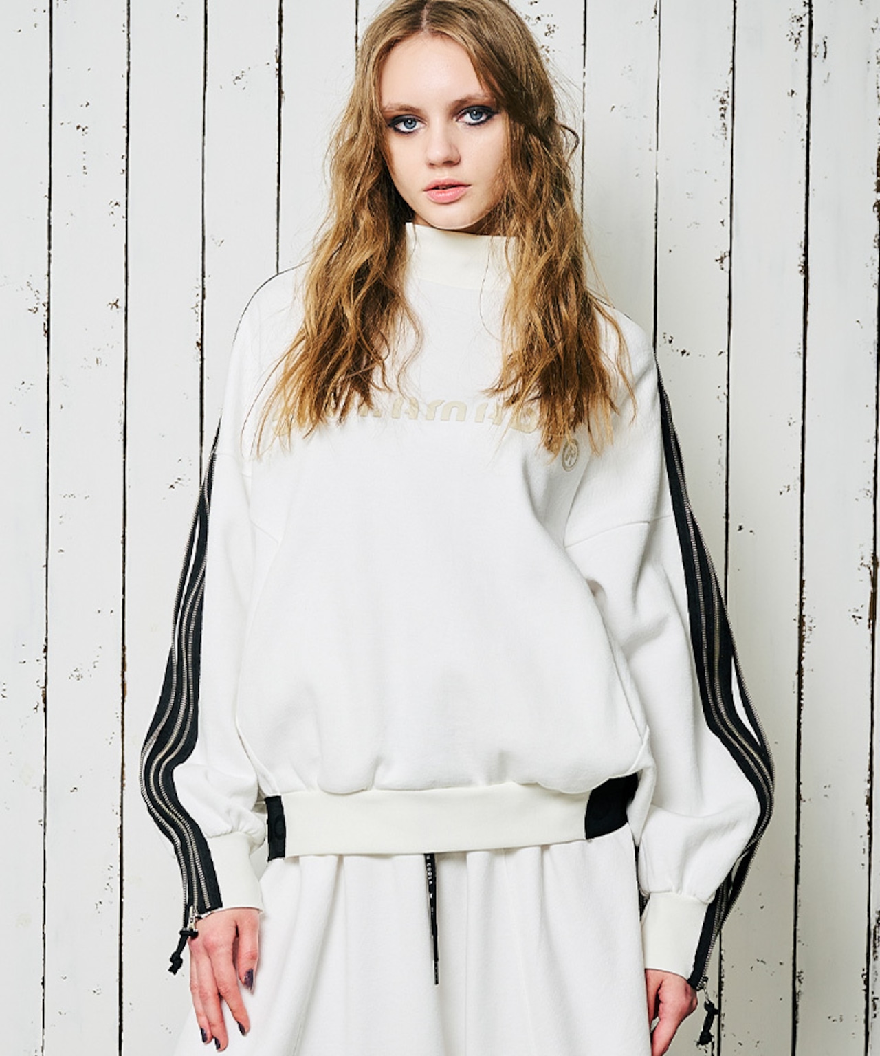 ダブルファスナールーズTOPS (WHITE) CQ-47032