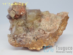 フローライト 蛍石 Fluorite チェコ TM-0002