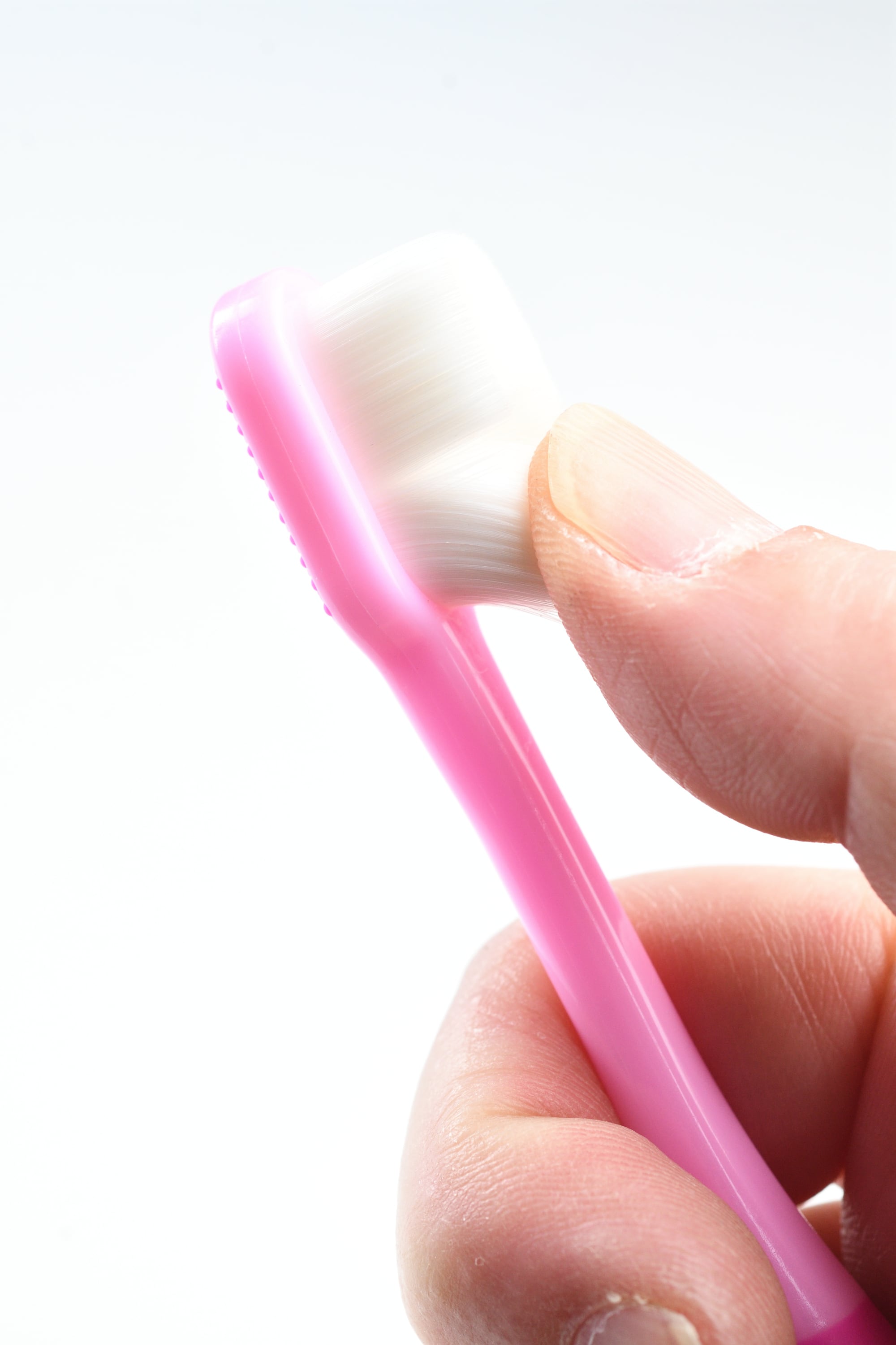 お得な3本セット】究極の歯ブラシ『天使の羽ブラシ』Mサイズ ピンク色