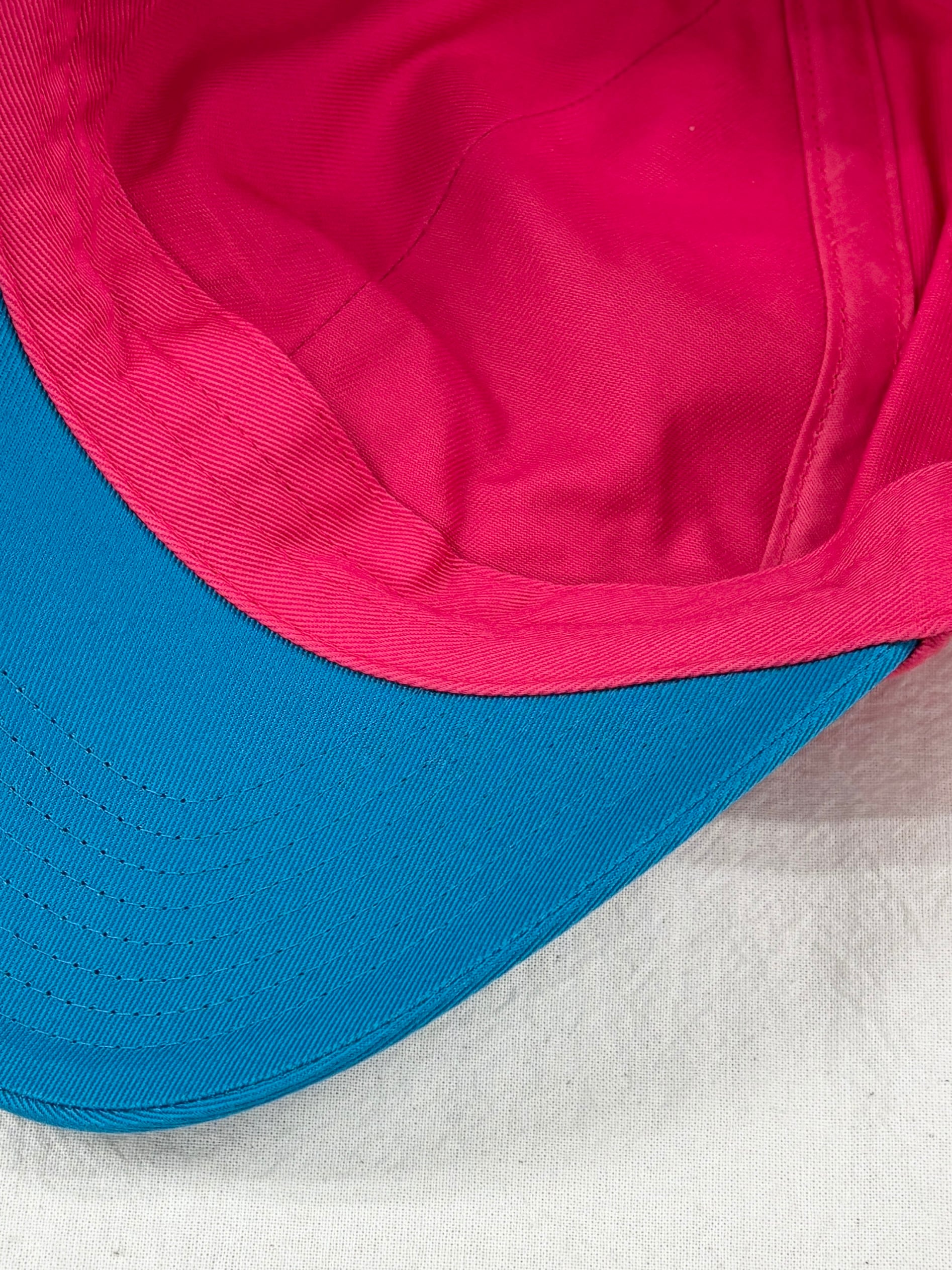 awasa / AWS cap (PINK×PEACOCK BLUE) | THE MODERN AGE