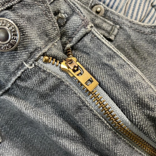 【W30 L30】 usa levi's 先染ブラック リーバイス 569 詳細写真11