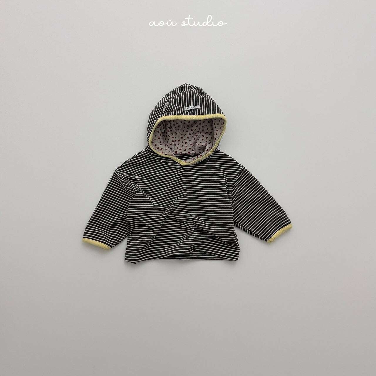 〖取寄〗韓国子供服 / 26winter / aoustudio /ストロベリー フードMTM / キッズ服 *XS~L*
