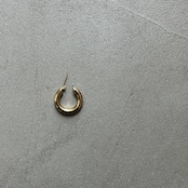 chubby hoop pierce/gold
