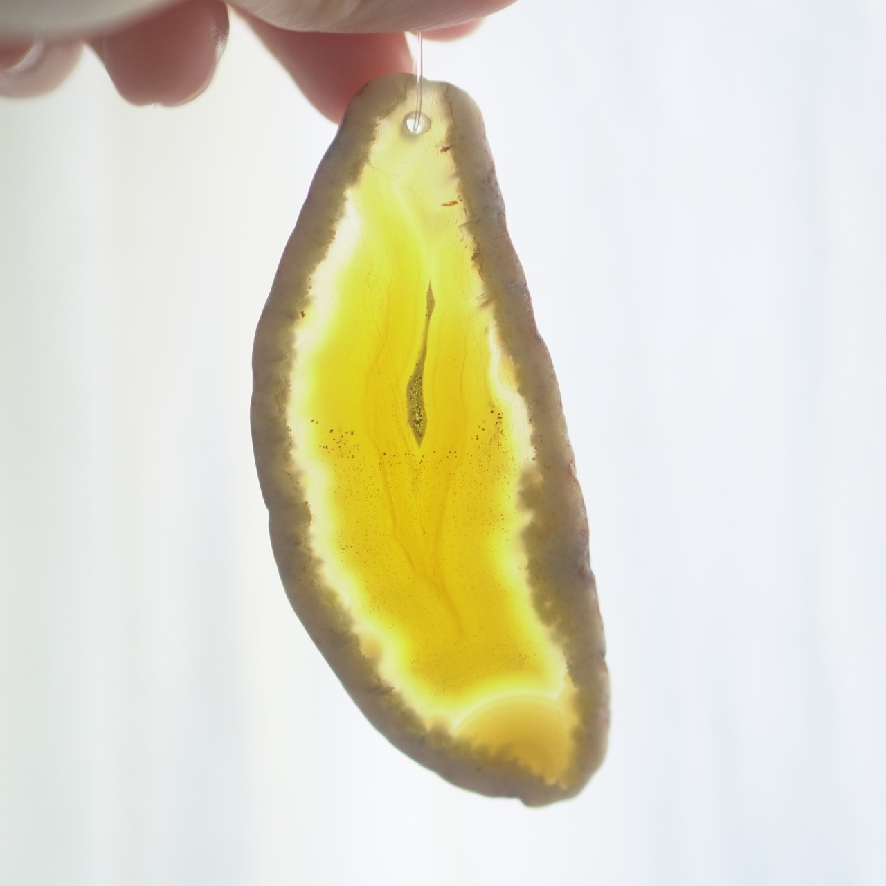 Lemon Soda 07 - アゲートヒーリングチャイム / Agate Sun Catcher Wind Chime 222