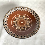 フルーツスタンド　コンポティエ　陶器　ブルガリア製　トロヤン焼き　 16twb21