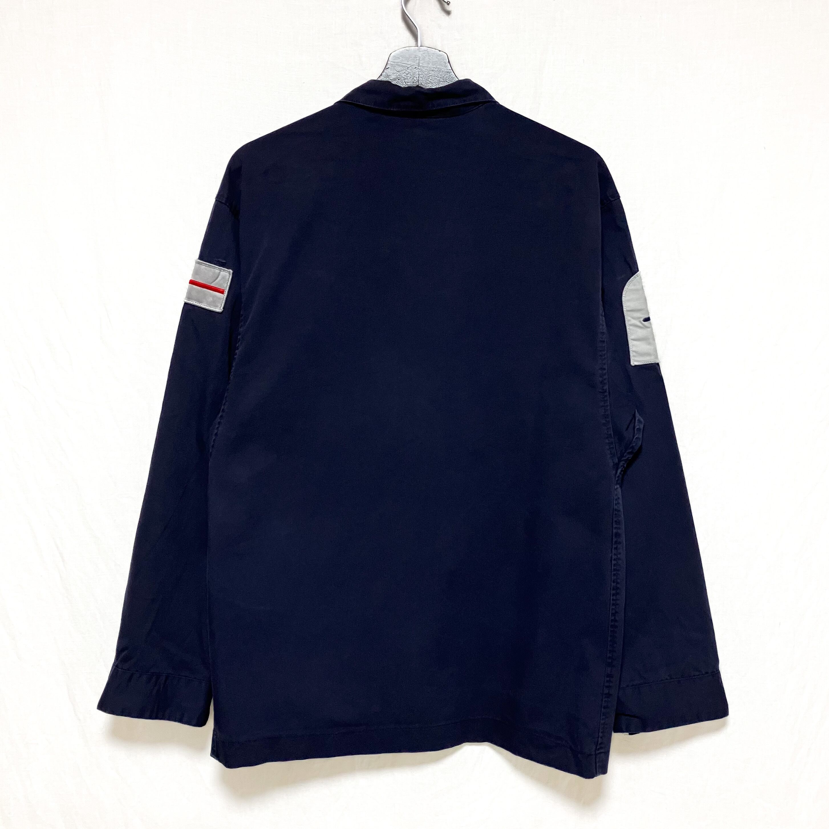 イギリス軍 ワッペン付き コンバット ジップアップ シャツ ジャケット 180 69394d81650623cd42ac56c10d51b8