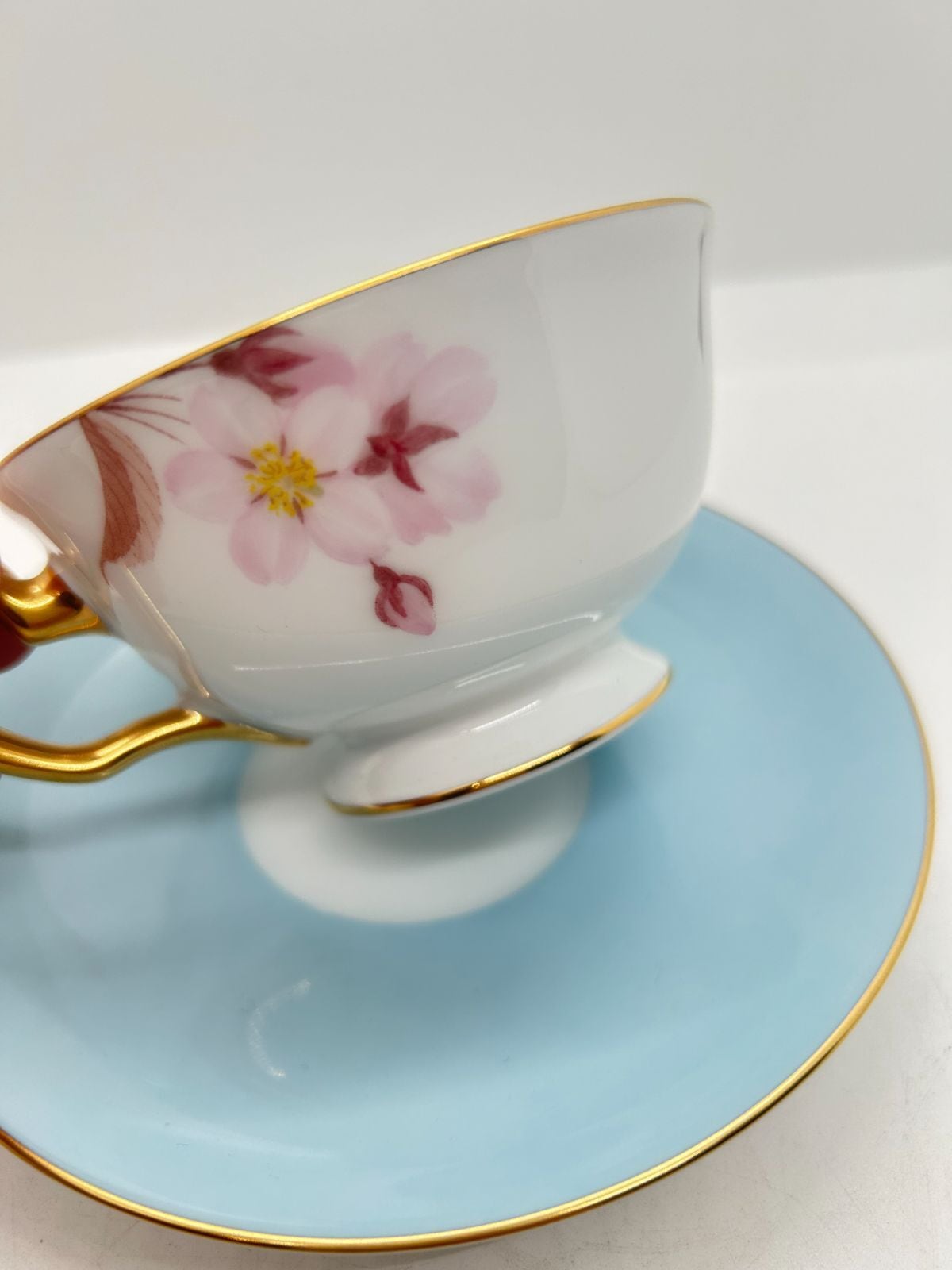 大倉陶園】 桜アソートカップソーサー 6客セット | 若林陶器