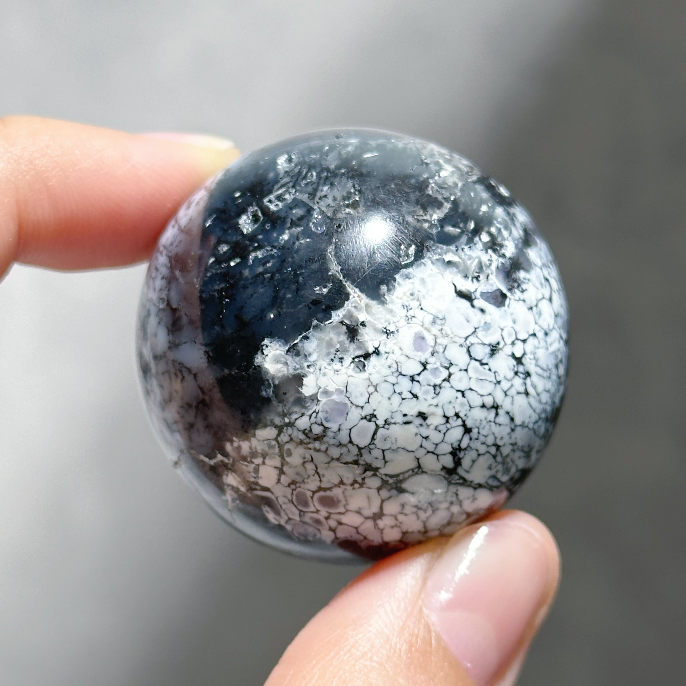 デンドリティックアゲート スフィア22◇ Dendritic Agate ◇天然石