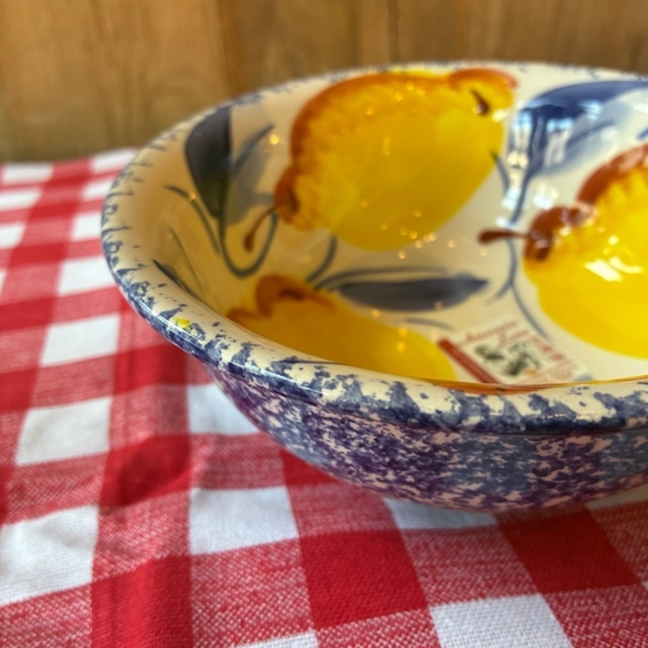 Spain ARTESANIA LEON Hand Painted Ceramic bowl　スペイン　アルテサニアレオン　ハンドペイント陶器　ボウル　全4種　バード　フラワー　オレンジ　レモン