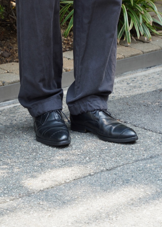 Helmut lang lace up leather shoes