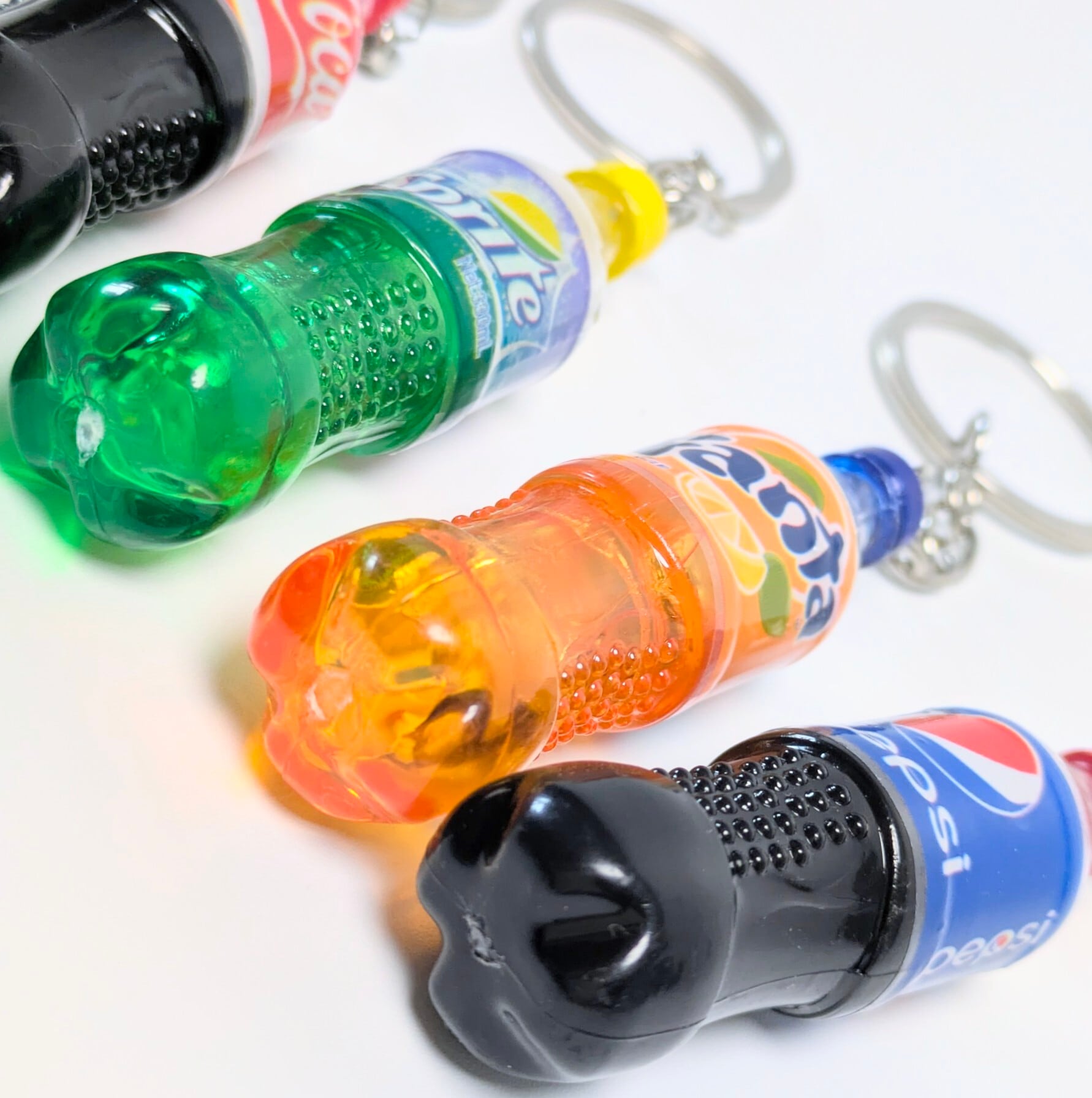 【 Drink KeyHolder / ドリンクキーホルダー 】ペットボトル型ドリンクキーホルダー 〚アメリカン雑貨 アメトイ〛