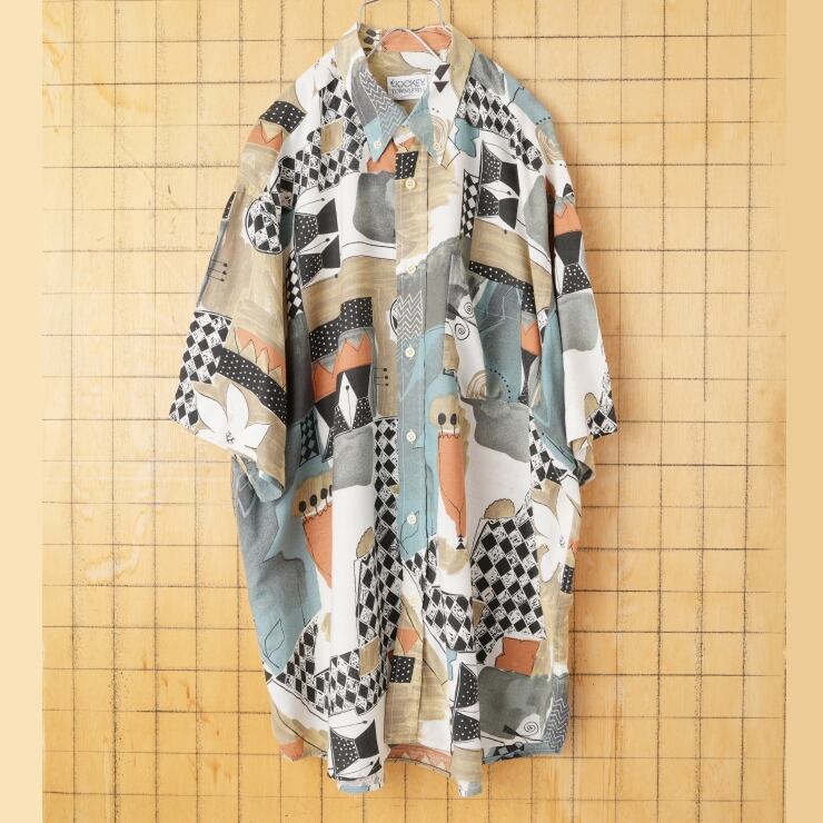 80s USA製 OSHKOSH ヒッコリーストライプ デニム ペインターパンツ W31