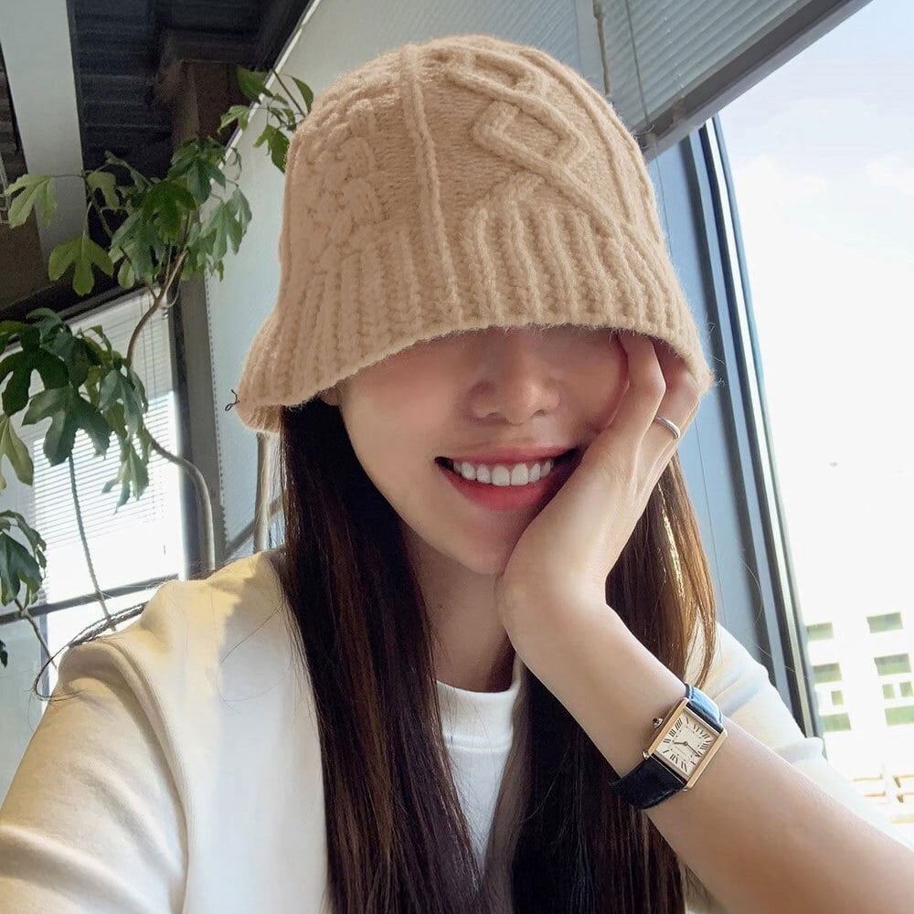 ニット バケットハット レディース 秋冬 ニット帽 かわいい 大人 おしゃれ きれいめ カジュアル ざっくり編み 帽子 防寒 暖かい 大人可愛い 大人女子