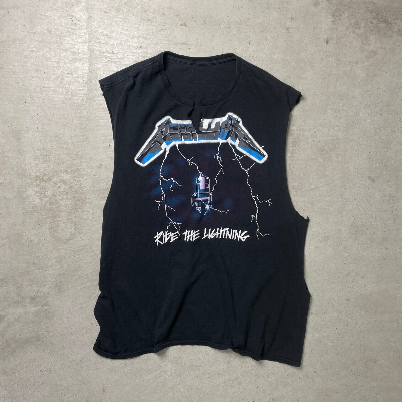 METALLICA メタリカ RIDE THE LIGHTNING バンドTシャツ ノースリーブ 