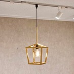 ペンダントライト ゴールド 真鍮色 ミッドセンチュリー ヴィンテージ 北欧 照明 モデルルーム 展示品