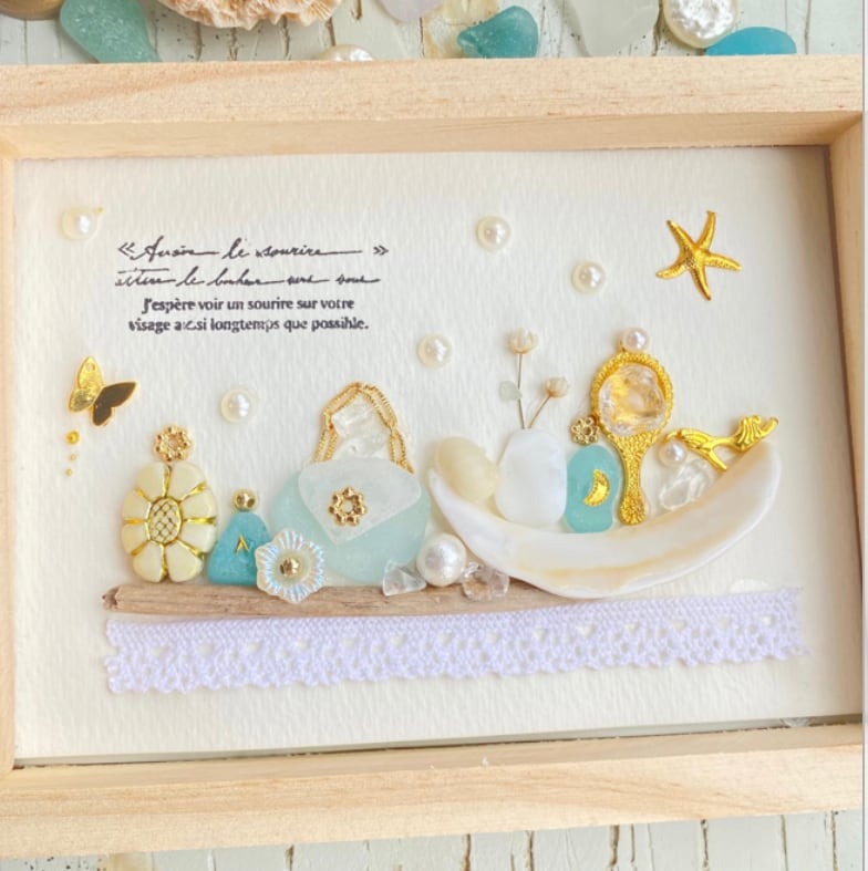 【両面作品】"幸運の海のきらきらアイテム"