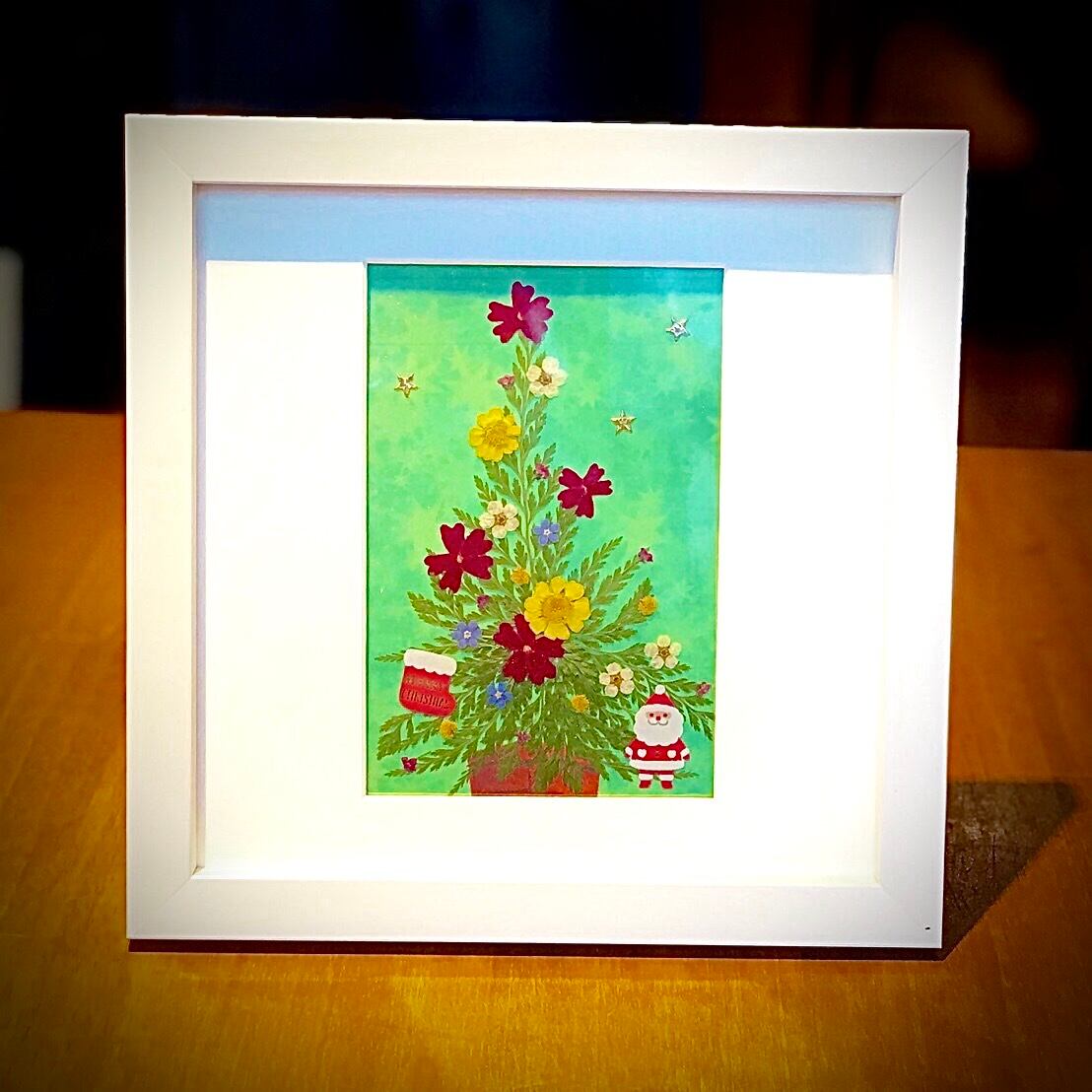 クリスマス向け】クリスマスリースのアートフレーム NO.2 | Pay ID 