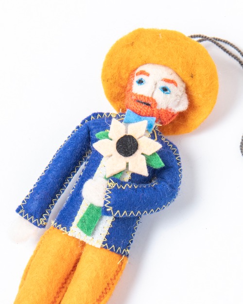 SILK ROAD BAZAAR FIGURE ORNAMENT - VINCENT VAN GOGH 2
