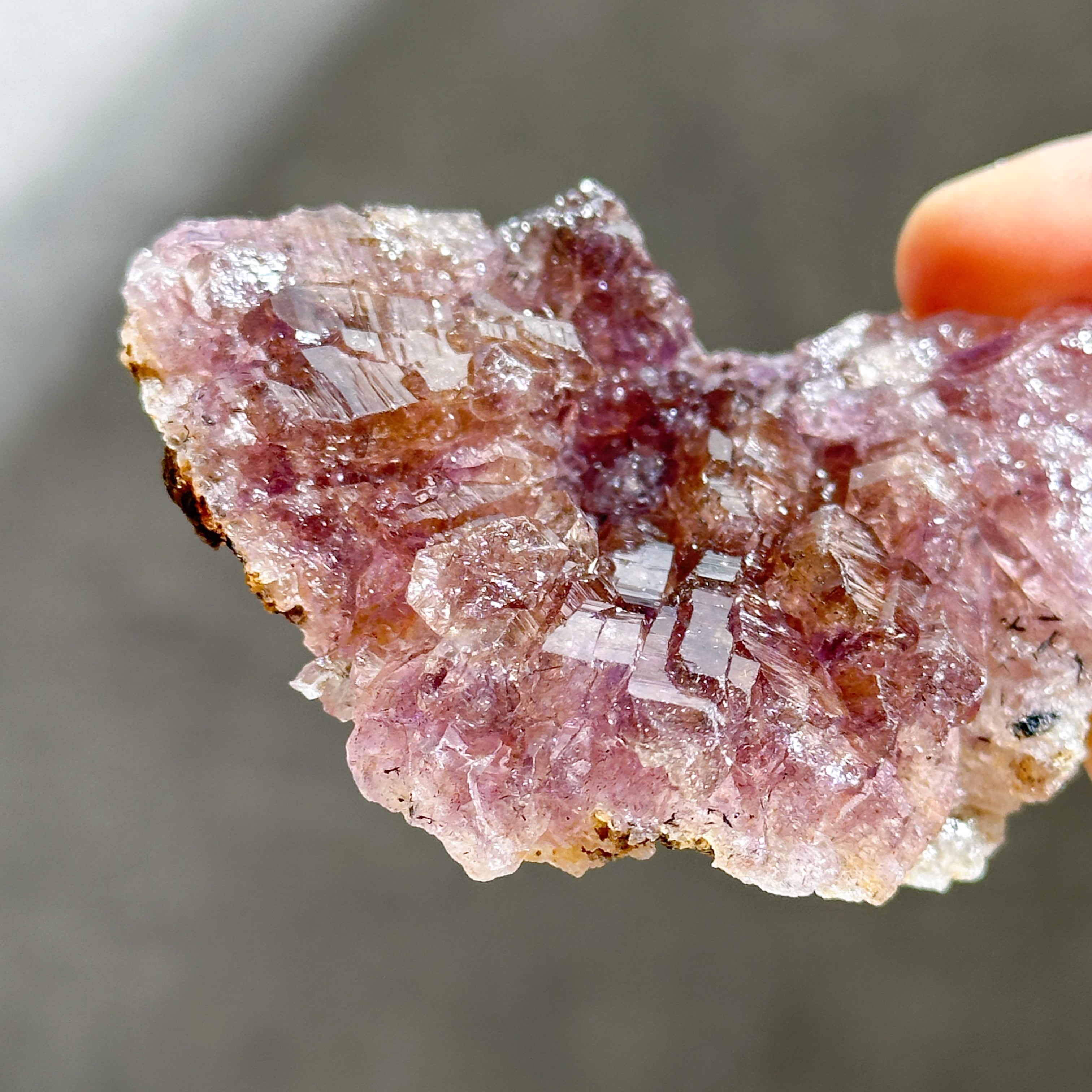 インド・カルール産アメジスト クラスター24◇ Amethyst ◇天然石
