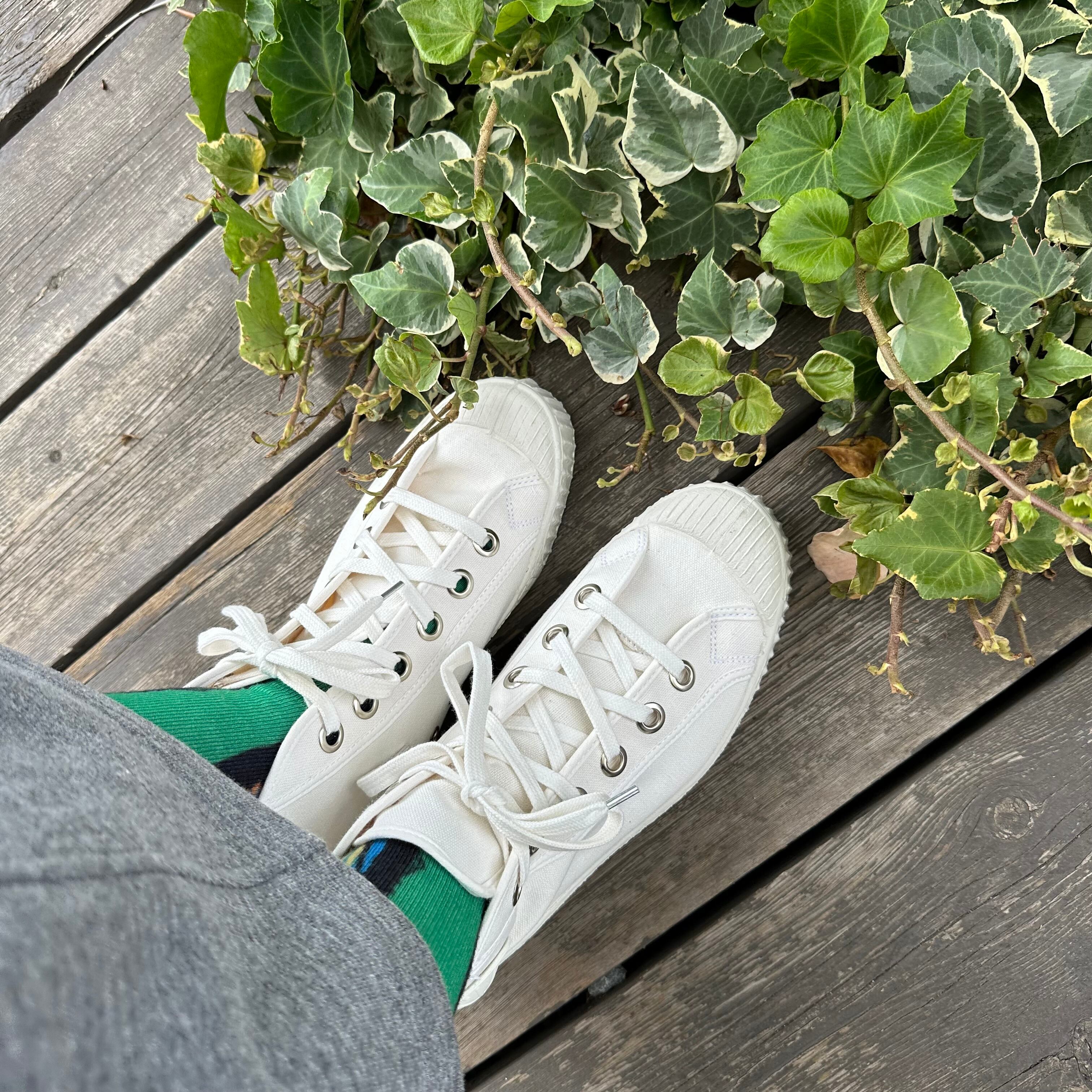 YUKI HASHIMOTO / ハイカットスニーカー/26.5cm/WHT/キャンバス// YUKI HASHIMOTO(ユウキハシモト) / ハイカットスニーカー/26.5cm/WHT