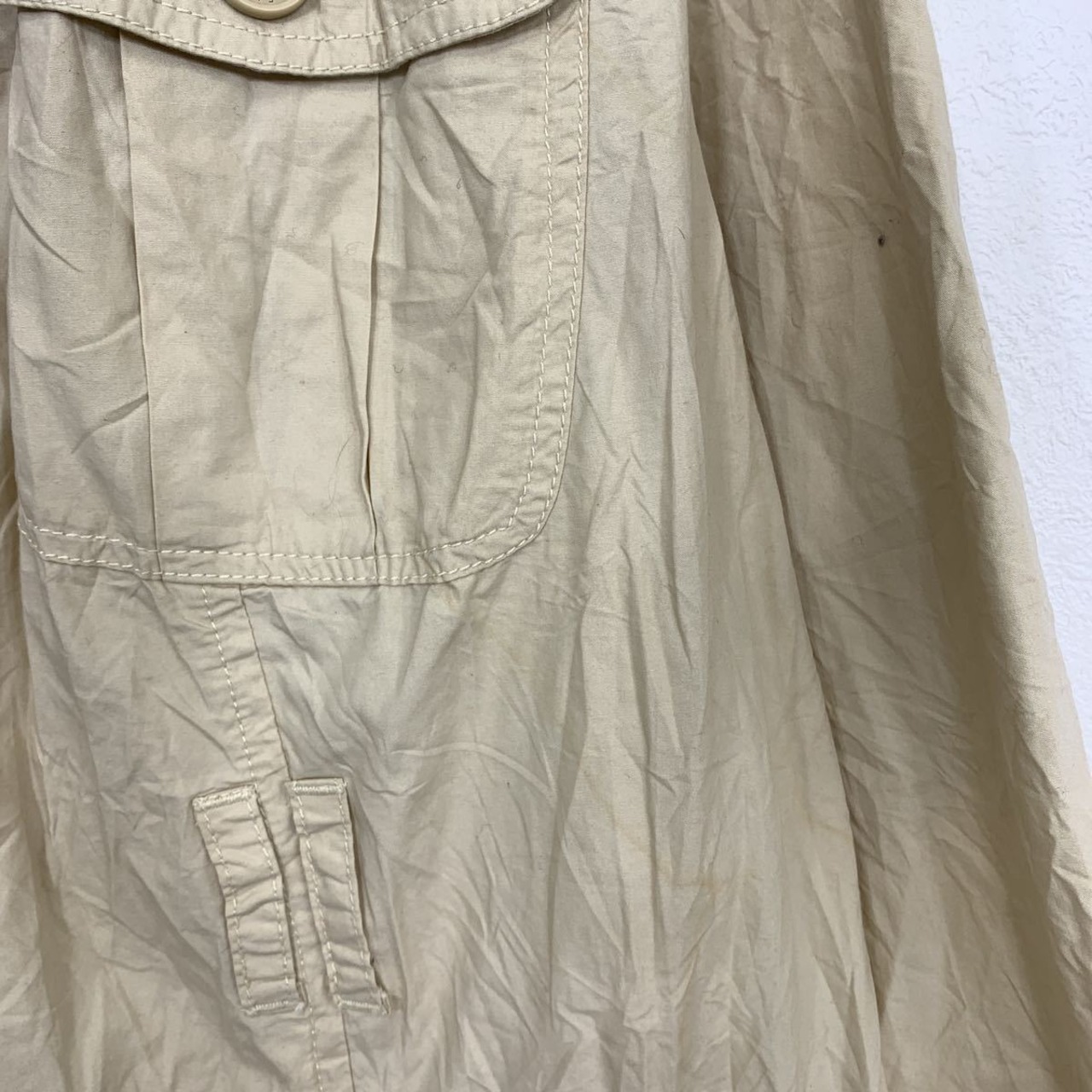 TOMMY HILFIGER サファリジャケット レディース 2X ベージュ トミー 