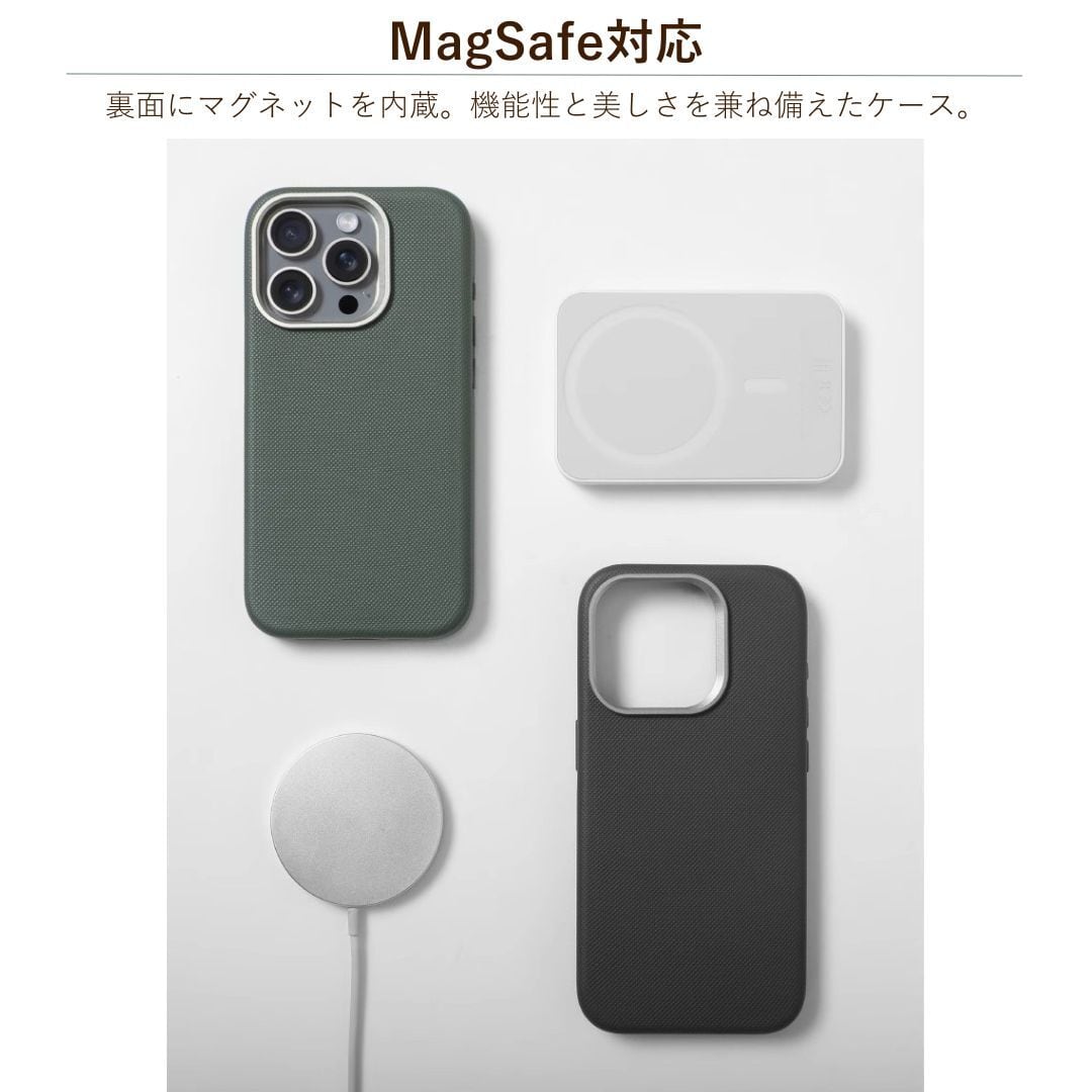 非売品⭐︎韓国テレビ局ロゴ入りレザーApple専用マグネットケース MagSafe 対応 ヴィーガン レザー ラギッド ケース | iPhoneケース