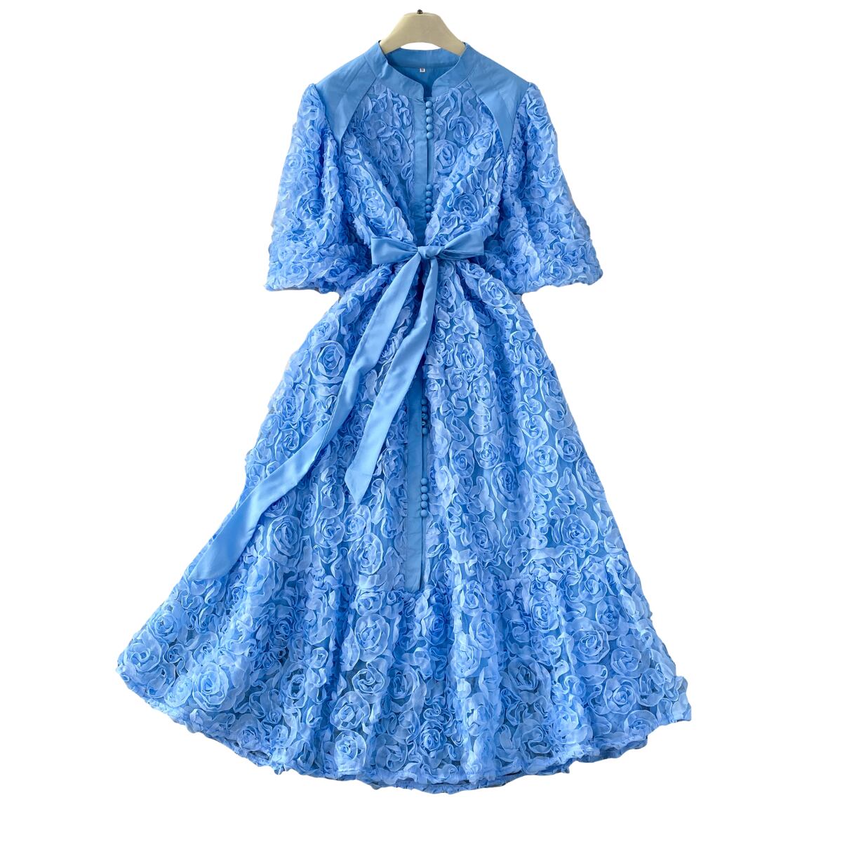 ルミエールローズレースリボンワンピース L1596