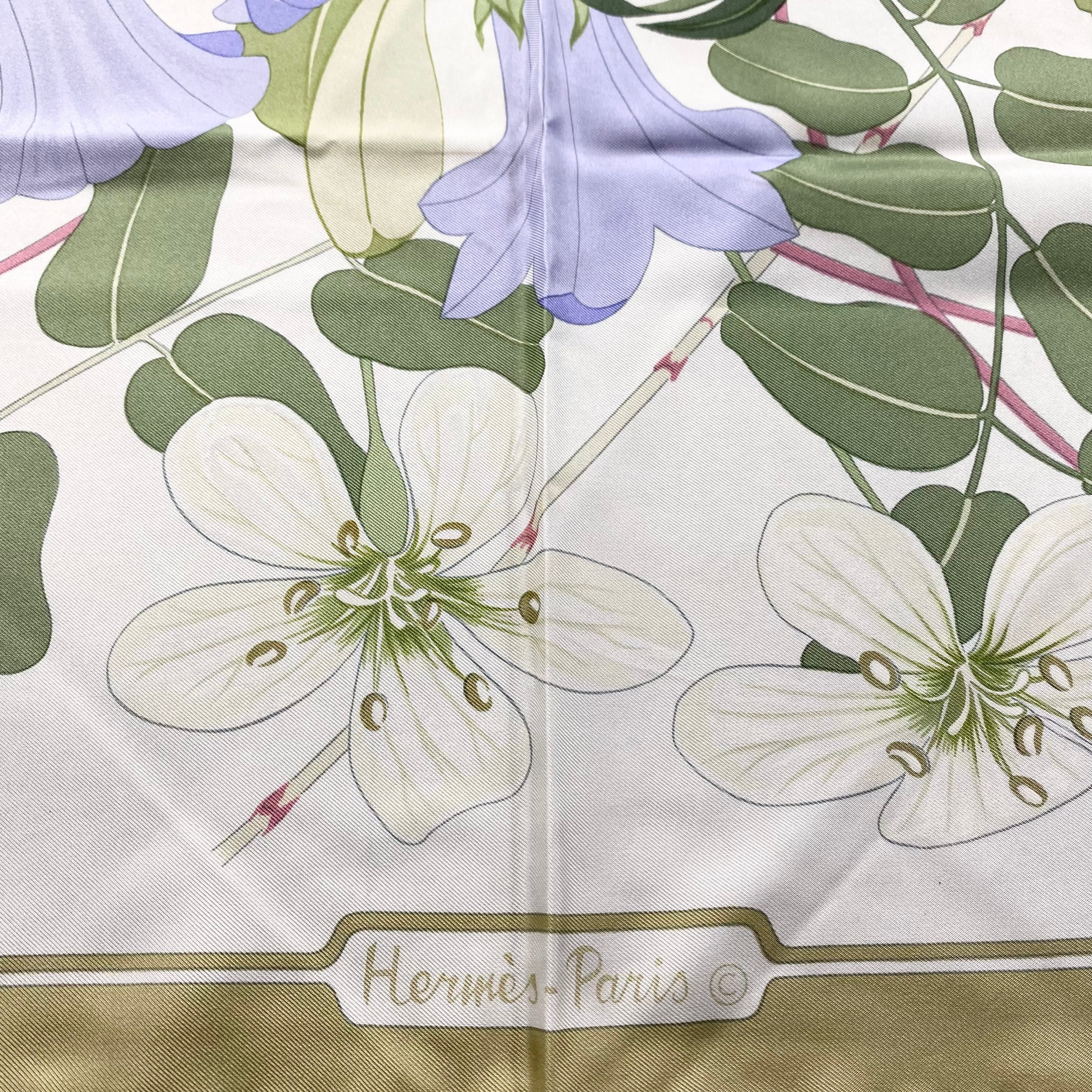HERMES carre90 “Flora Graeca” | NOIR ONLINE