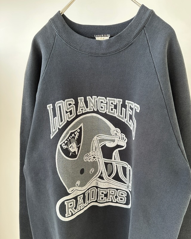 -LOS ANGELES RAIDERS- Vintage 80-90s Raglan Sweat