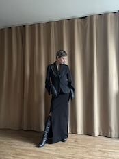 Sculptural Sleeve Tailored remake jacket-5079-11