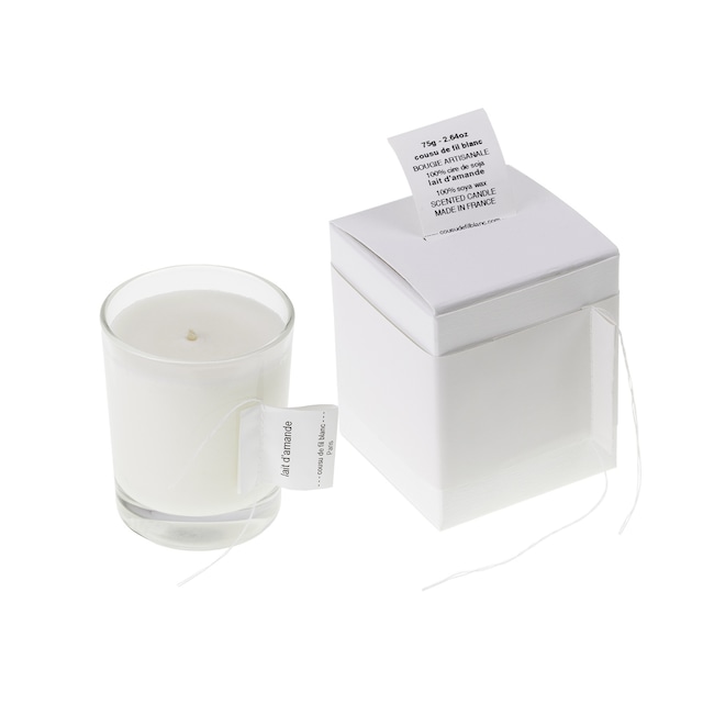 COUSU DE FIL BLANC | CANDLE - lait d'amande