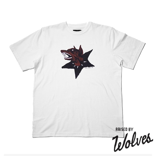 【RAISED BY WOLVES/レイズドバイウルブス】DOG STAR TEE Tシャツ / WHITE